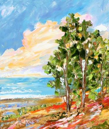 Golden Coast from uptown paint and sip painting classes in Jupiter FL