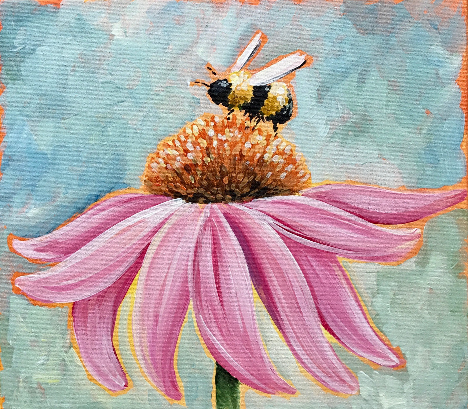 Bee Happy - Paint and Sip classes in Jupiter, FL for Team Building events and Date Nights near West Palm Beach
