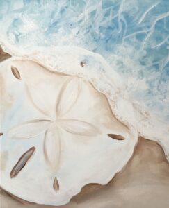 Sand Dollar at the Shore - Paint and Sip classes in Jupiter, FL for Team Building events and Date Nights near West Palm Beach